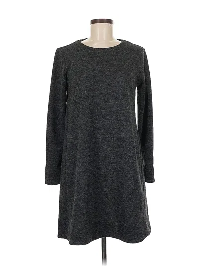 Pre-owned Adrienne Vittadini Casual Dress In Gray
