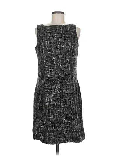 Pre-owned Adrienne Vittadini Casual Dress In Gray