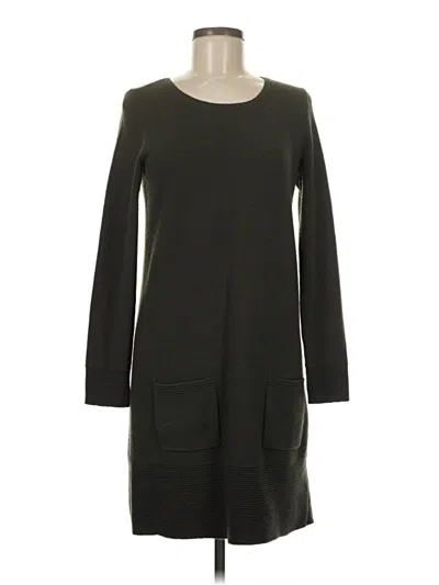 Pre-owned Adrienne Vittadini Casual Dress In Gray