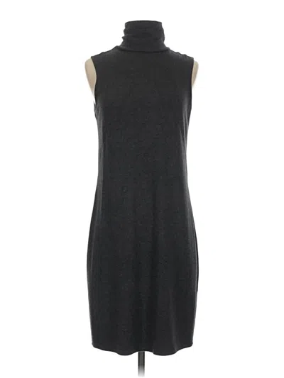 Pre-owned Adrienne Vittadini Casual Dress In Gray