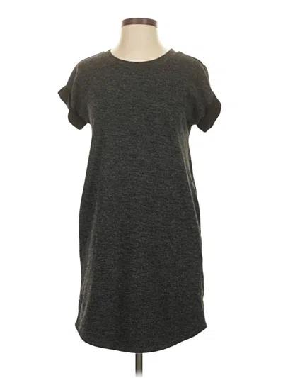 Pre-owned Adrienne Vittadini Casual Dress In Gray