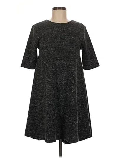 Pre-owned Adrienne Vittadini Casual Dress In Gray