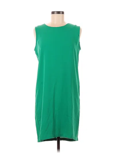 Pre-owned Adrienne Vittadini Casual Dress In Green