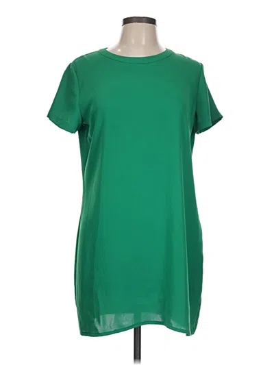 Pre-owned Adrienne Vittadini Casual Dress In Green