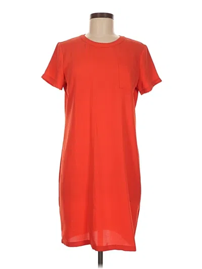 Pre-owned Adrienne Vittadini Casual Dress In Orange