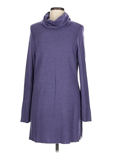 Pre-owned Adrienne Vittadini Casual Dress In Purple