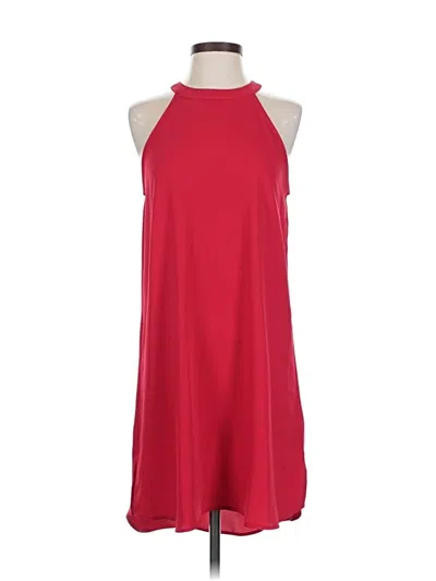 Pre-owned Adrienne Vittadini Casual Dress In Red