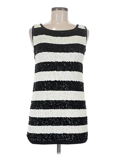 Pre-owned Adrienne Vittadini Casual Dress In Silver