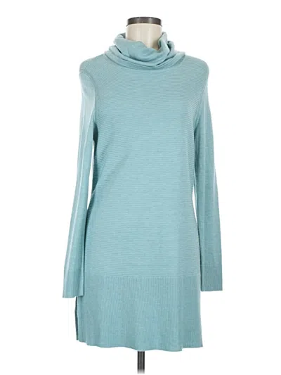 Pre-owned Adrienne Vittadini Casual Dress In Teal