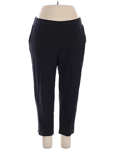 Pre-owned Adrienne Vittadini Casual Pants In Black
