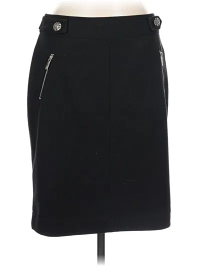 Pre-owned Adrienne Vittadini Casual Skirt In Black