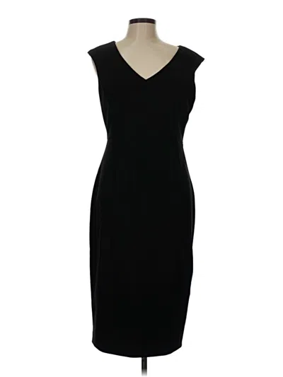 Pre-owned Adrienne Vittadini Cocktail Dress In Black