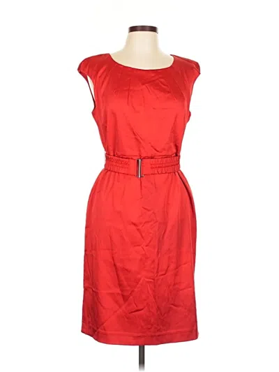 Pre-owned Adrienne Vittadini Cocktail Dress In Red