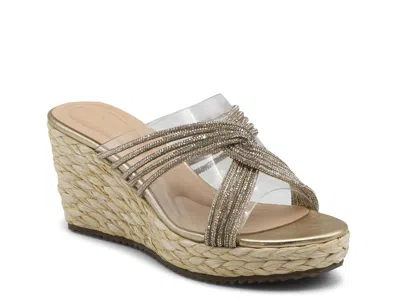 Adrienne Vittadini Croove Espadrille Wedge Sandal