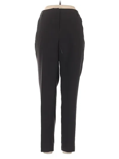 Pre-owned Adrienne Vittadini Dress Pants In Black