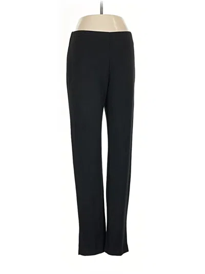 Pre-owned Adrienne Vittadini Dress Pants In Black