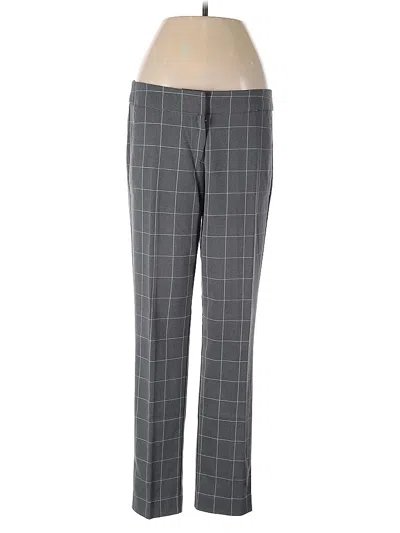 Pre-owned Adrienne Vittadini Dress Pants In Gray
