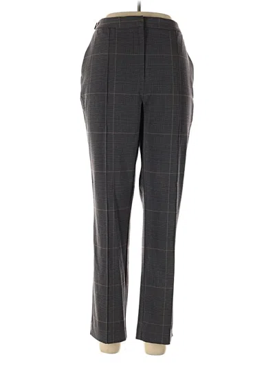Pre-owned Adrienne Vittadini Dress Pants In Gray
