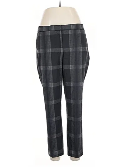 Pre-owned Adrienne Vittadini Dress Pants In Gray