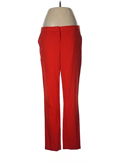 Pre-owned Adrienne Vittadini Dress Pants In Red