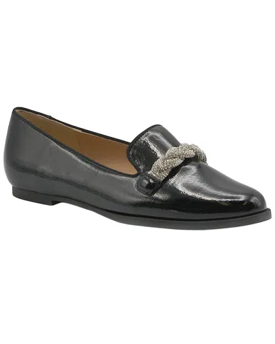 Adrienne Vittadini Duttons Leather Loafer In Black