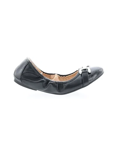 Pre-owned Adrienne Vittadini Flats In Black