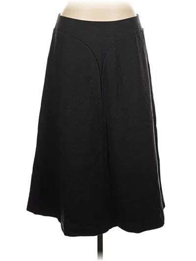 Pre-owned Adrienne Vittadini Formal Skirt In Black