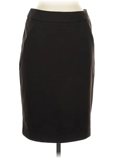 Pre-owned Adrienne Vittadini Formal Skirt In Black