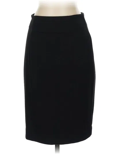 Pre-owned Adrienne Vittadini Formal Skirt In Black