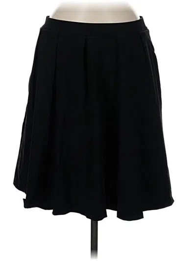 Pre-owned Adrienne Vittadini Formal Skirt In Black