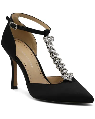Adrienne Vittadini Grandstand Satin Pump In Black