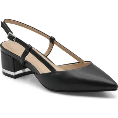 Adrienne Vittadini Gristo Slingback Pump In Black