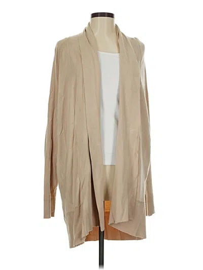 Pre-owned Adrienne Vittadini Kimono In Tan