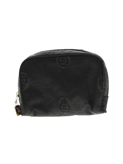 Pre-owned Adrienne Vittadini Makeup Bag In Black