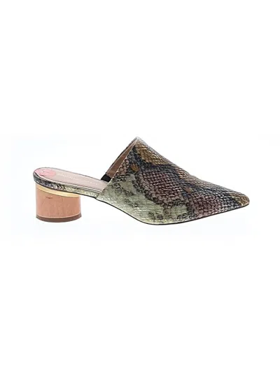Pre-owned Adrienne Vittadini Mule/clog In Green