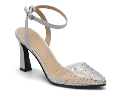 Adrienne Vittadini Nervy Pump In Silver
