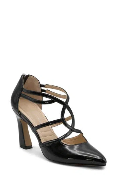 Adrienne Vittadini Nikita Pump In Black Pat