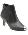 Adrienne Vittadini Panos Ankle Bootie In Black