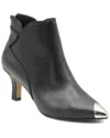 Adrienne Vittadini Panos Ankle Bootie In Black