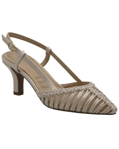 Adrienne Vittadini Parke Pump In Gold