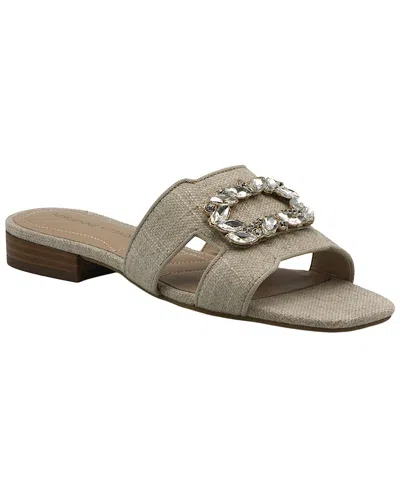 Adrienne Vittadini Petar Linen Sandal In Brown