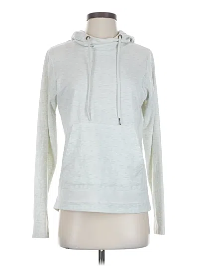 Pre-owned Adrienne Vittadini Pullover Hoodie In Gray