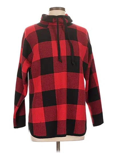 Pre-owned Adrienne Vittadini Pullover Sweater In Red