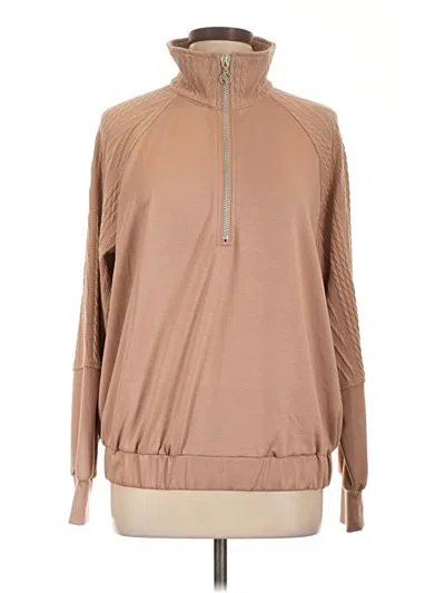 Pre-owned Adrienne Vittadini Pullover Sweater In Tan