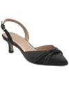 Adrienne Vittadini Sabriel Satin Pump In Black