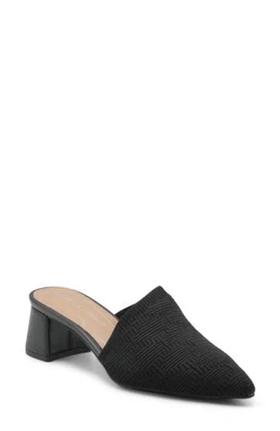 Adrienne Vittadini Sana Pointed Toe Slide Sandal In Animal Print