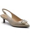Adrienne Vittadini Savblanc Sling Back Pump In Multi