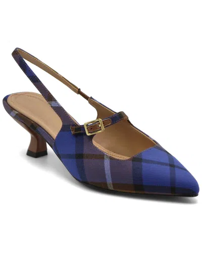 Adrienne Vittadini Scooter Pump In Blue