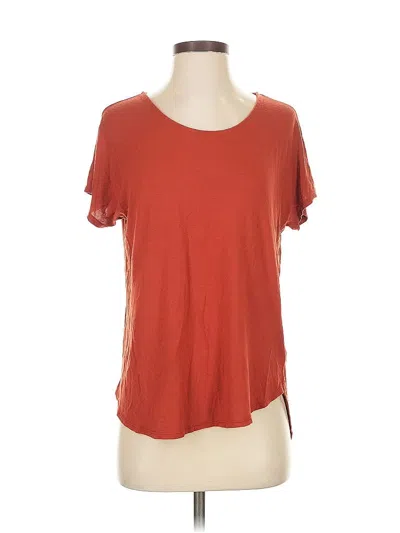 Pre-owned Adrienne Vittadini Short Sleeve T-shirt In Red