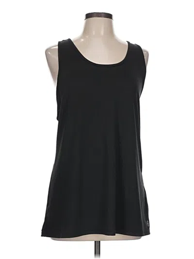 Pre-owned Adrienne Vittadini Sleeveless T-shirt In Black